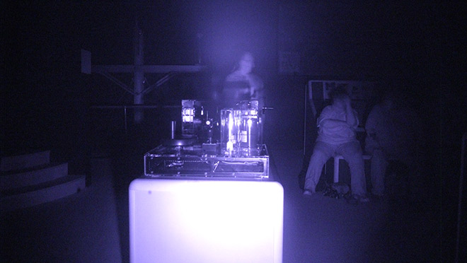 Bright light is the first visual evidence that the Vancouver Paranormal Society has found at the Powerhouse at Stave Falls Bright light is the first visual evidence that the Vancouver Paranormal Society has found at the Powerhouse at Stave Falls