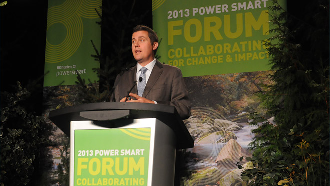 SustainAbility executive director Mark Lee delivers his keynote address at the 2013 Power Smart Forum SustainAbility executive director Mark Lee delivers his keynote address at the 2013 Power Smart Forum