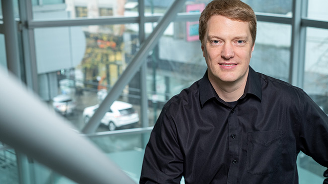 Image of David Claus, UNBC director of facilities management and capital planning Image of David Claus, UNBC director of facilities management and capital planning
