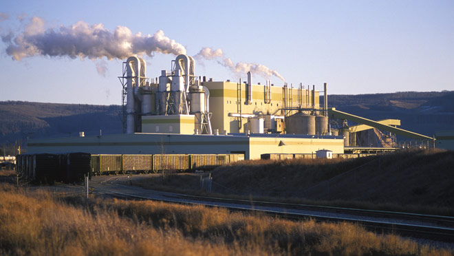 Image of Canfor Taylor pulp mill