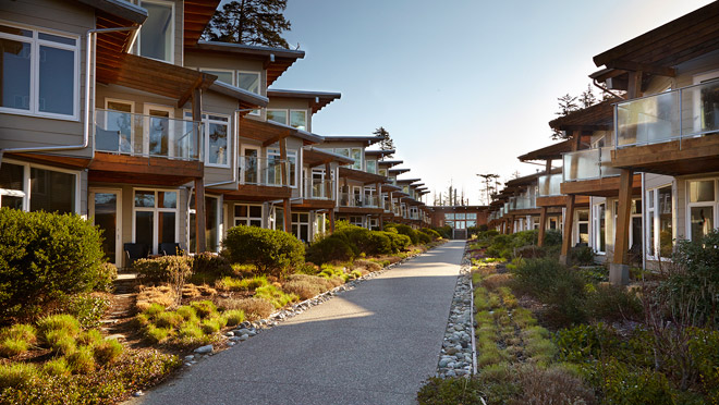 Image of Cox Bay Beach Resort in Tofino, B.C. Image of Cox Bay Beach Resort in Tofino, B.C.