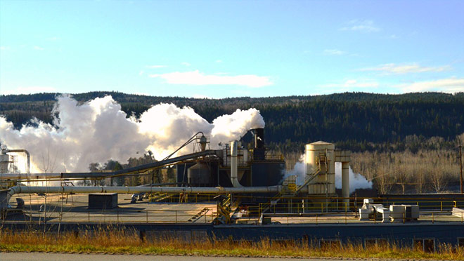 Image of Quesnel Plywood Quesnel Plywood mill