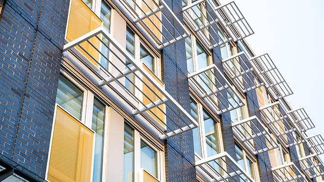 Image of an exterior wall at The Heights Image of an exterior wall at The Heights
