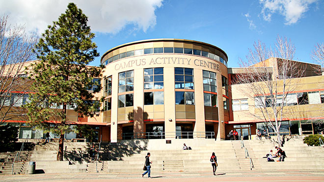 Image of the Thompson Rivers University campus Image of the Thompson Rivers University campus