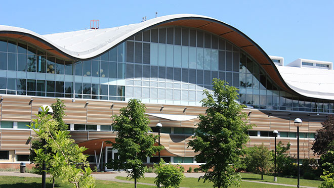 Image of Thompson River University's old main building