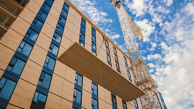 UBC's Brock Commons Tallwood House under construction