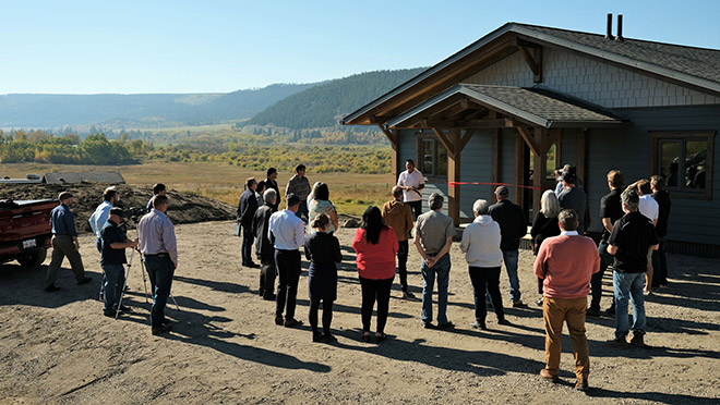 A new net-zero rental duplex on the Sugar Cane Reserve in B.C.'s Cariboo Region A new net-zero rental duplex on the Sugar Cane Reserve in B.C.'s Cariboo Region