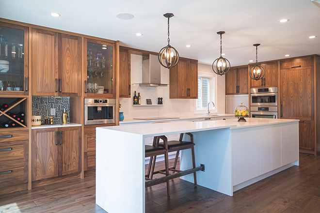 Jamie Banfield designed kitchen in a White Rock home