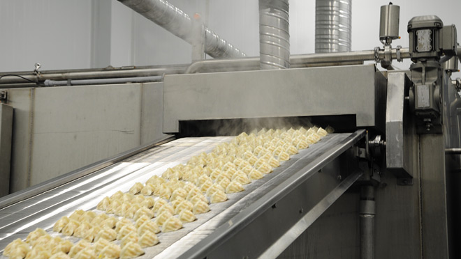 Image of the production line at Fine Choice Foods Image of the production line at Fine Choice Foods