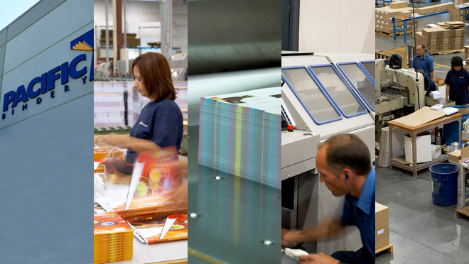 Image displaying operations of Pacific Bindery Image displaying operations of Pacific Bindery