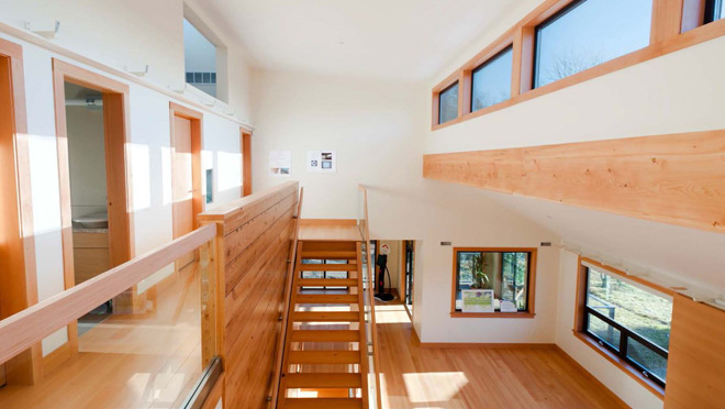 Image of open and brightly lit home interior Image of open and brightly lit home interior