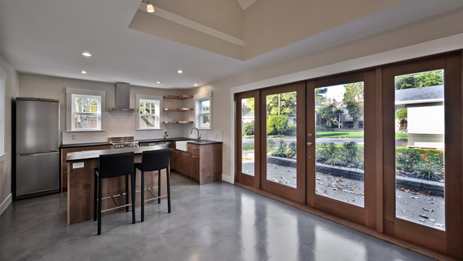 Image of the interior of a laneway house by Smallworks Studios and Laneway Housing Inc. Image of the interior of a laneway house by Smallworks Studios and Laneway Housing Inc.