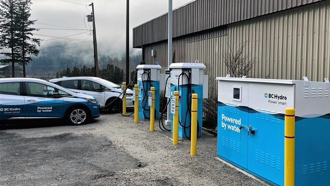 Boston Bar, B.C. EV fast charging site