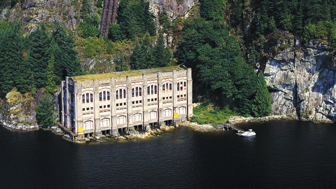 Image of the Buntzen Powerhouse