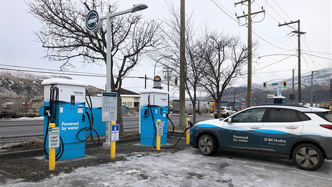 Cache Creek, B.C. EV fast charging site