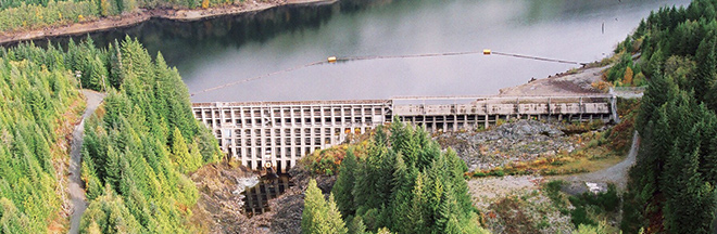 Jordan River dam