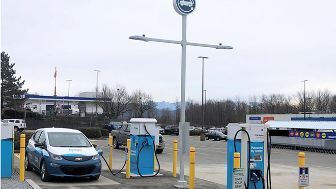 Mission, B.C. EV fast charging site