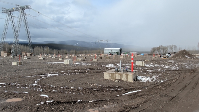 Walcott Capacitor Station &ndash; April 2026.