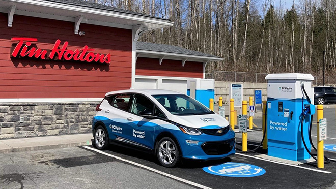 Surrey-Tynehead, B.C. EV fast charging site