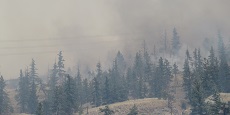 Wildfire in the Cache Creek 2017