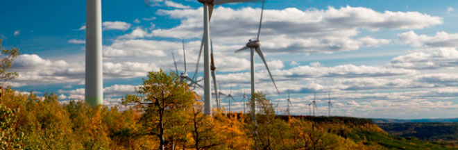 Beat Mountain wind turbines