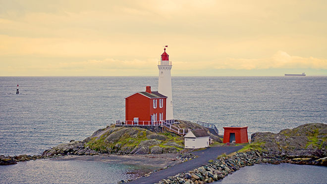 Fisgard Lighthouse, Vancouver Island Fort Rodd Hill and Fisgard Lighthouse National Historic Site, Colwood
