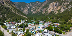 Small town Hedley Similkameen Valley British Columbia