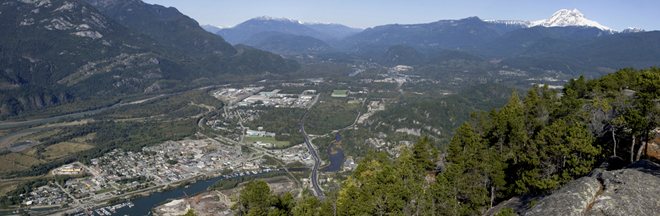 Squamish from Stawamus Chief 