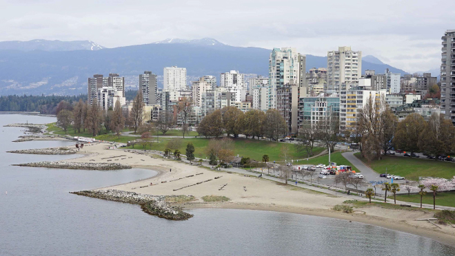 Image overlooking West End Vancouver