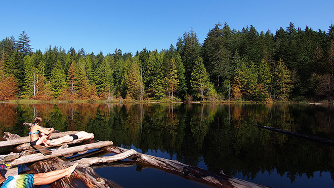Image of West Vancouver's Whyte Lake Image of West Vancouver's Whyte Lake