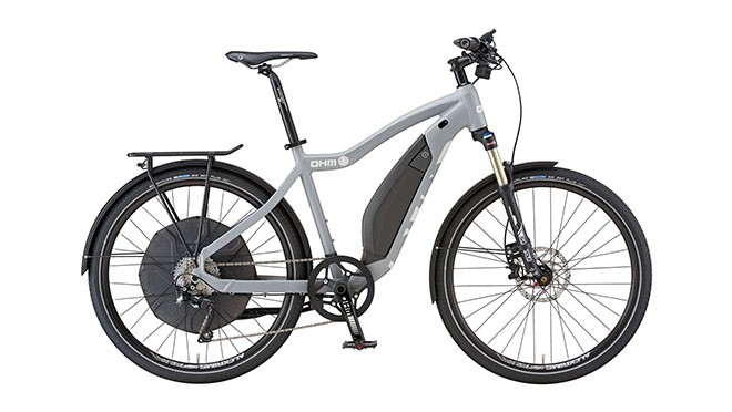 Image of an Ohm electric bicycle Image of an Ohm electric bicycle