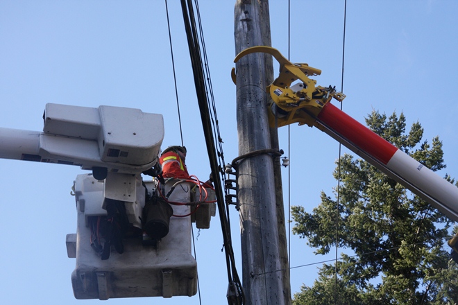 Replacing BC Hydro's Aging Power Poles