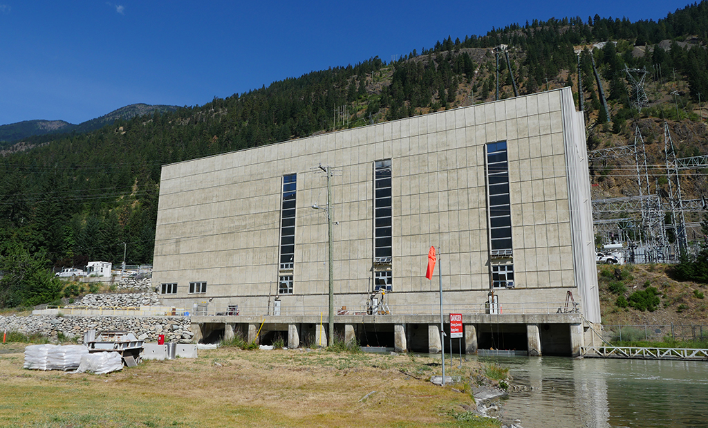 Image of Bridge River powerhouse Image of Bridge River powerhouse