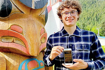 Student rewarded for novel quest to save Indigenous language