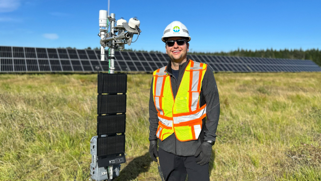 Microgrids are upgraded to integrate renewable energy.