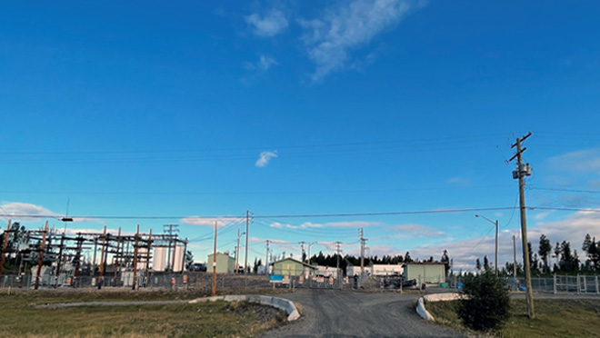 Anahim Lake Station site