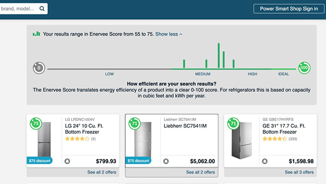 Power smart shop website