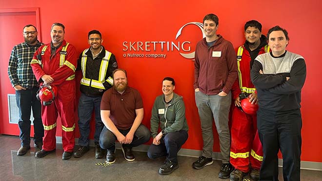 Skretting Vancouver team