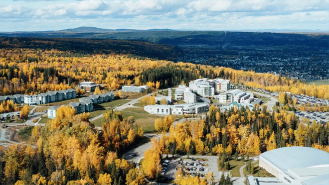 UNBC campus
