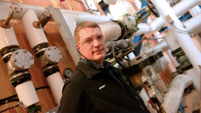 David Claus, UNBC’s director of facilities management and capital planning