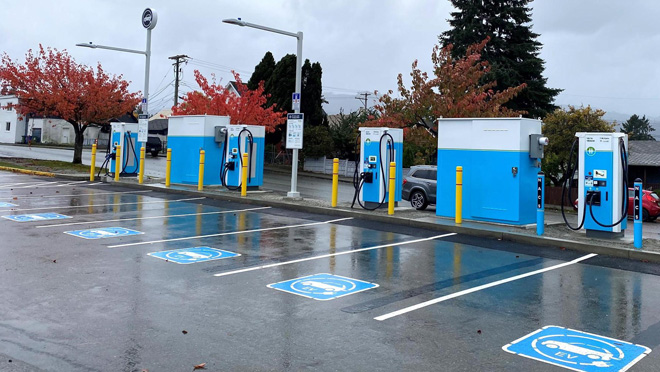 Port Alberni EV charging stations