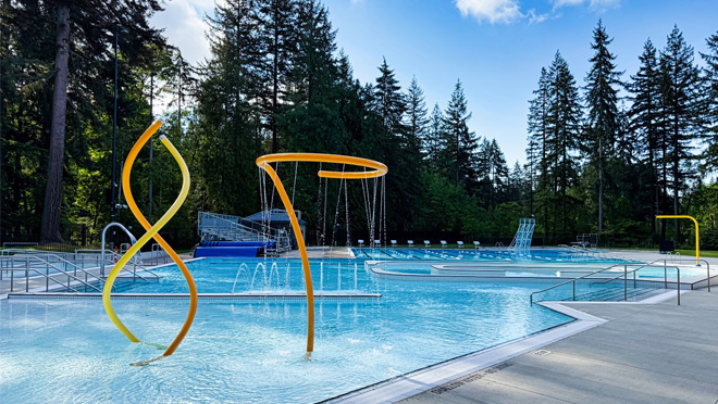 Mundy Park Pool in Coquitlam
