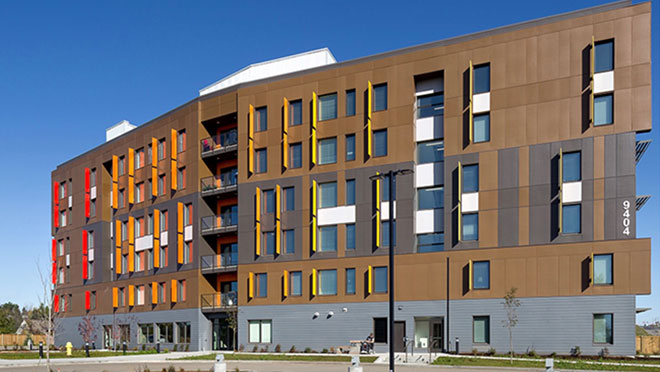 Apartment complex in Fort St. John